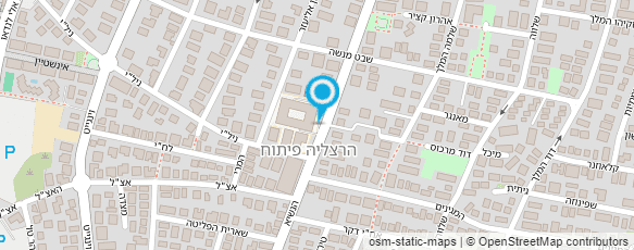 מפת הגעה אל סטודיו שושה - המרכז לתנועה