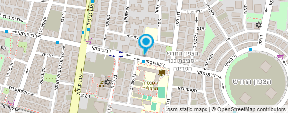 מפת הגעה אל ד"ר קדרון ד.פ.