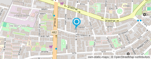 מפת הגעה אל אילן עמישי - שיפוצים