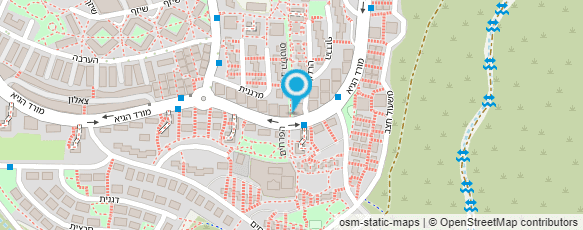 מפת הגעה אל מכון טל