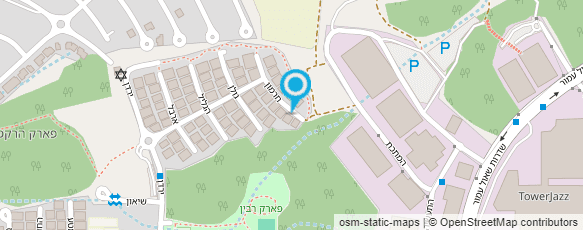 מפת הגעה אל גינון והדברת העמק - מנשרוב אלברט