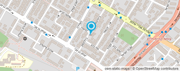 מפת הגעה אל פרלמוטר חיים