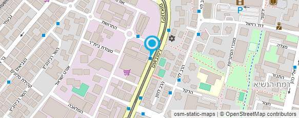 מפת הגעה אל חטיבת ביניים שז"ר