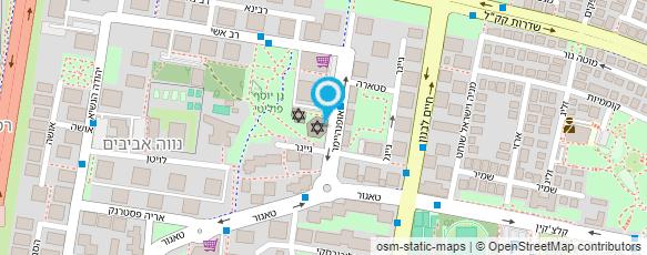 מפת הגעה אל נווה קודש