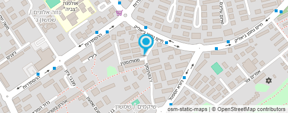 מפת הגעה אל אינסטלטור משה מלול א.מ