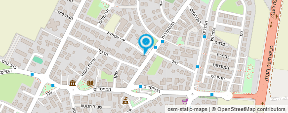 מפת הגעה אל אבידן אינסטלטורים