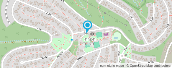 מפת הגעה אל שרית רשף כלי קרמיקה