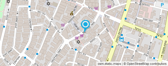 מפת הגעה אל טריקוטל שיווק פרסום