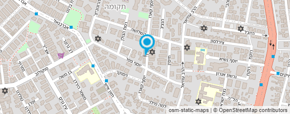 מפת הגעה אל ד"ר אהובה תמיר