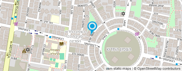 מפת הגעה אל ד"ר קלמנוביץ גבריאלה