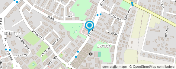 מפת הגעה אל ד"ר ליליה אברמוביץ