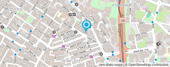 מפת הגעה אל אורה ושמחה - תיכון יסודי