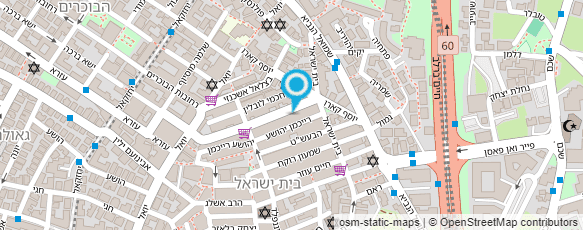 מפת הגעה אל כולל נר אליהו