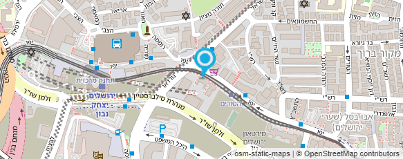 מפת הגעה אל מוניות האומה