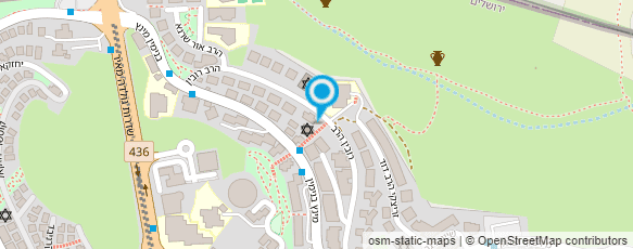 מפת הגעה אל בית יעקב