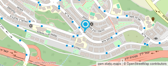 מפת הגעה אל ברכת יעקב