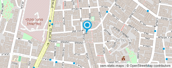 מפת הגעה אל וידל יורם