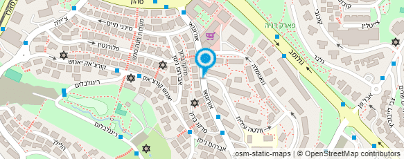 מפת הגעה אל דוד כהן שיפוצים ובניו