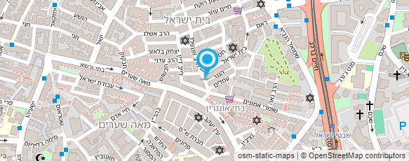 מפת הגעה אל פלאפל מירו