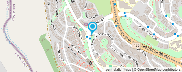 מפת הגעה אל בית יעקב