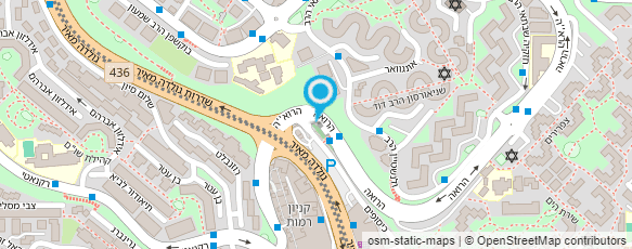 מפת הגעה אל א.א. רפואת משפחה