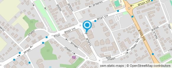 מפת הגעה אל מתן חן שירותי סיעוד