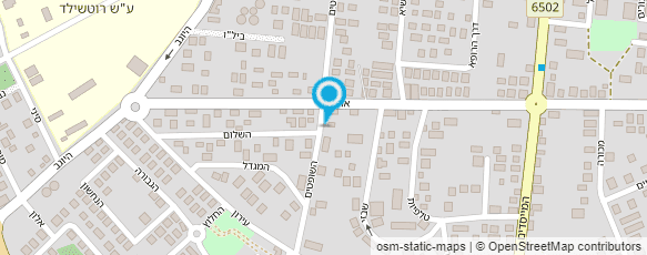 מפת הגעה אל ד"ר פנטנוביץ ישי