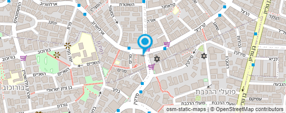 מפת הגעה אל אילן - איגוד ישראלי לילדים נפגעים