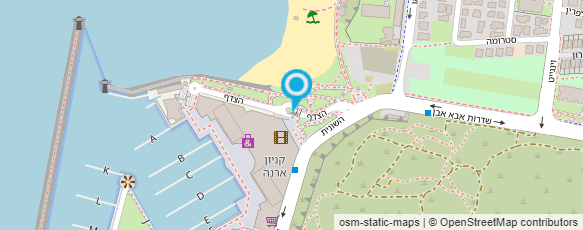 מפת הגעה אל אקוה מרינה יאכטות ( 1995)  בע"מ