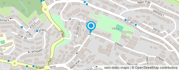 מפת הגעה אל גן שורשים