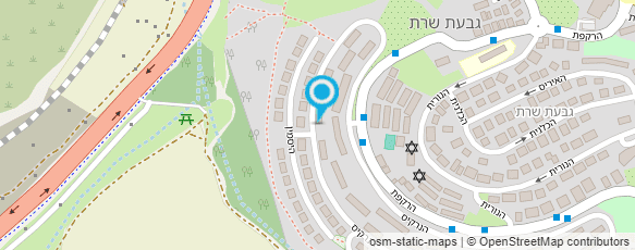 מפת הגעה אל גן נרקיס