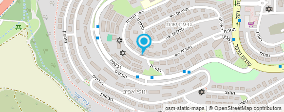 מפת הגעה אל גן עופרים