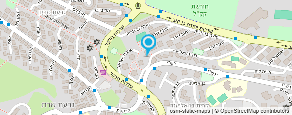 מפת הגעה אל גן כלנית