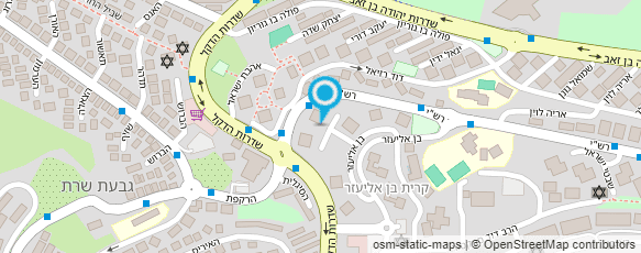 מפת הגעה אל גן נועם