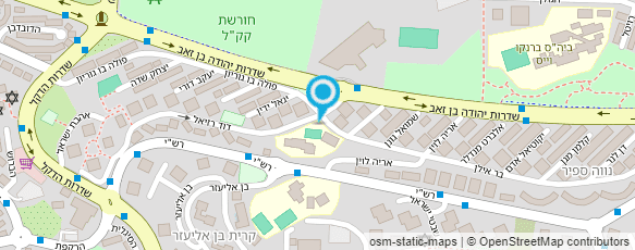 מפת הגעה אל ביה"ס לוין