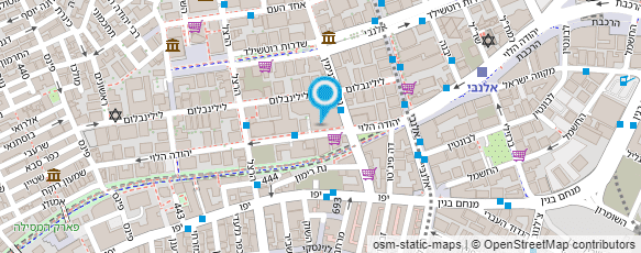 מפת הגעה אל קפה הלוי