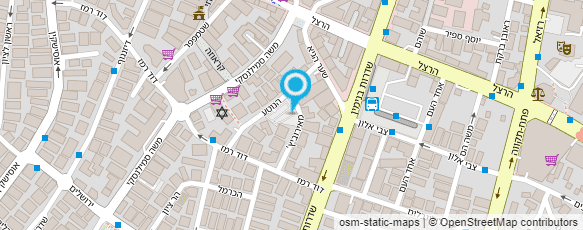 מפת הגעה אל בן חן נירה