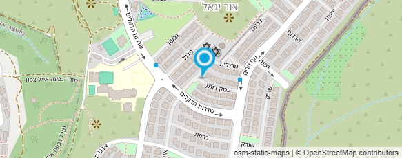 מפת הגעה אל תלתן גינון עיצוב ופיתוח