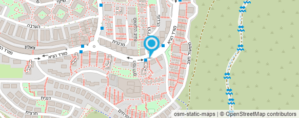 מפת הגעה אל ג'וסמן רוזאנה