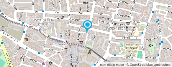 מפת הגעה אל כולל אברכים מאור עיניים