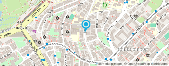 מפת הגעה אל מרכז נוה שאנן