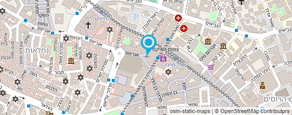 מפת הגעה אל ע.מ. ספורט