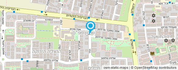 מפת הגעה אל גינות נוי