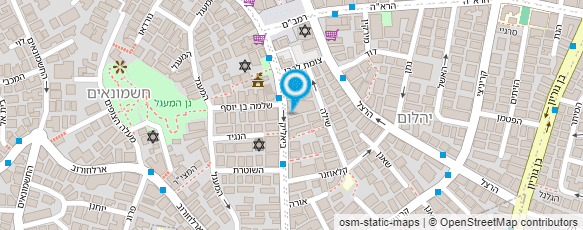 מפת הגעה אל פרחודניק בתיה