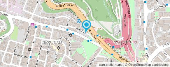 מפת הגעה אל מוסך ל.ש.מ. בע"מ