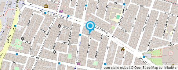 מפת הגעה אל היכל גדעון