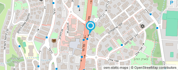 מפת הגעה אל עמל סיעודית