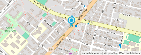 מפת הגעה אל בית דור