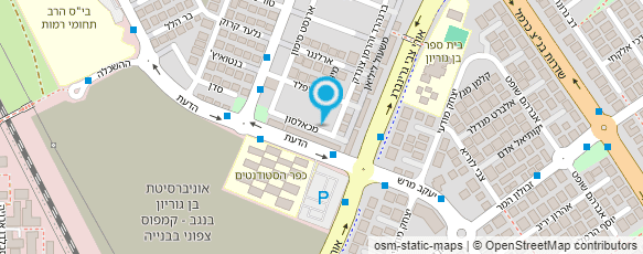 מפת הגעה אל גינת הזוהר מפת הגעה אל גינת הזוהר