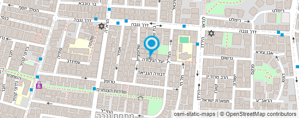 מפת הגעה אל יוד גינון